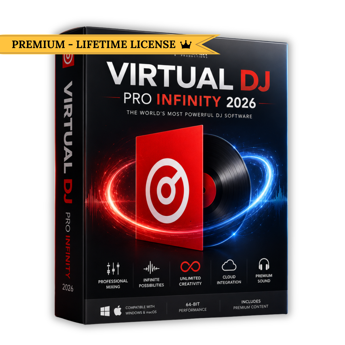 Atomix VirtualDJ 2026 Pro Infinity - Lifetime License Instant Download