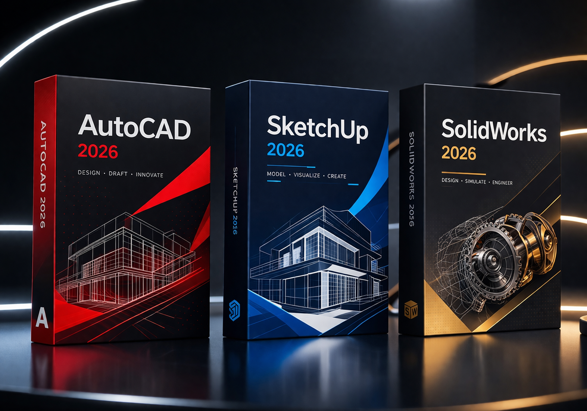 Professional CAD Software Pack 2026 (Instant Download)