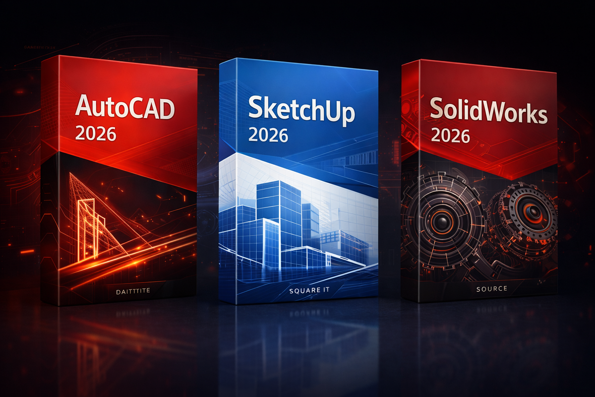 Professional CAD Software Pack 2026 (Instant Download)