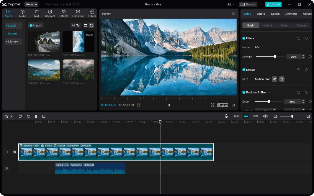 CapCut Pro Lifetime License | Instant Download | Video Editing Software for PC